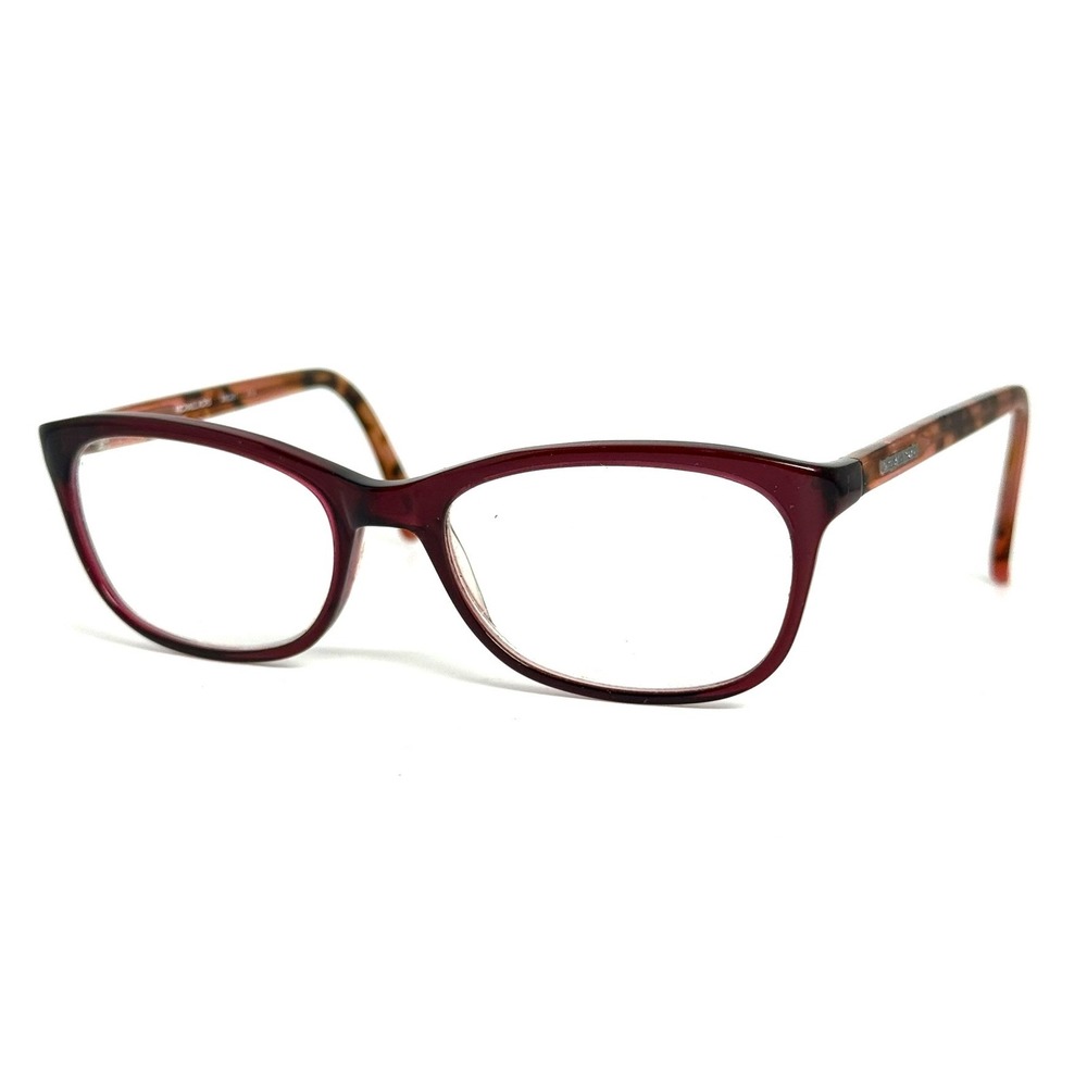 Michael Kors MK281 618 Burgundy Tortoise Cat Eye Eyeglass Frames 52-18-135
